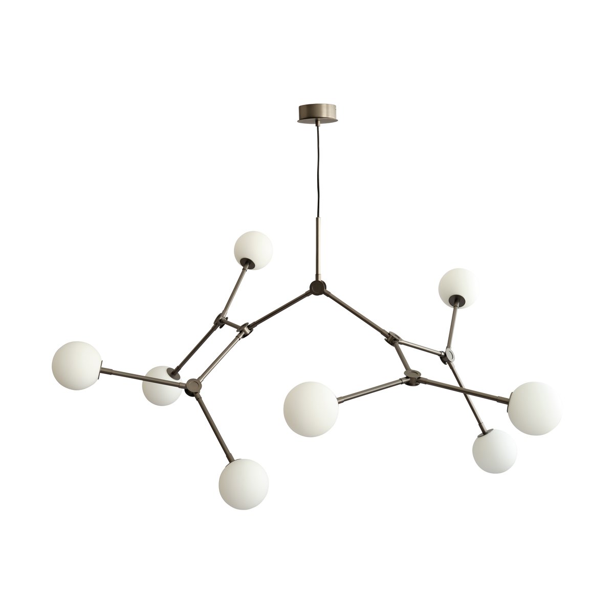 101 Copenhagen Drop Chandelier Bulp chandelier grande Gray