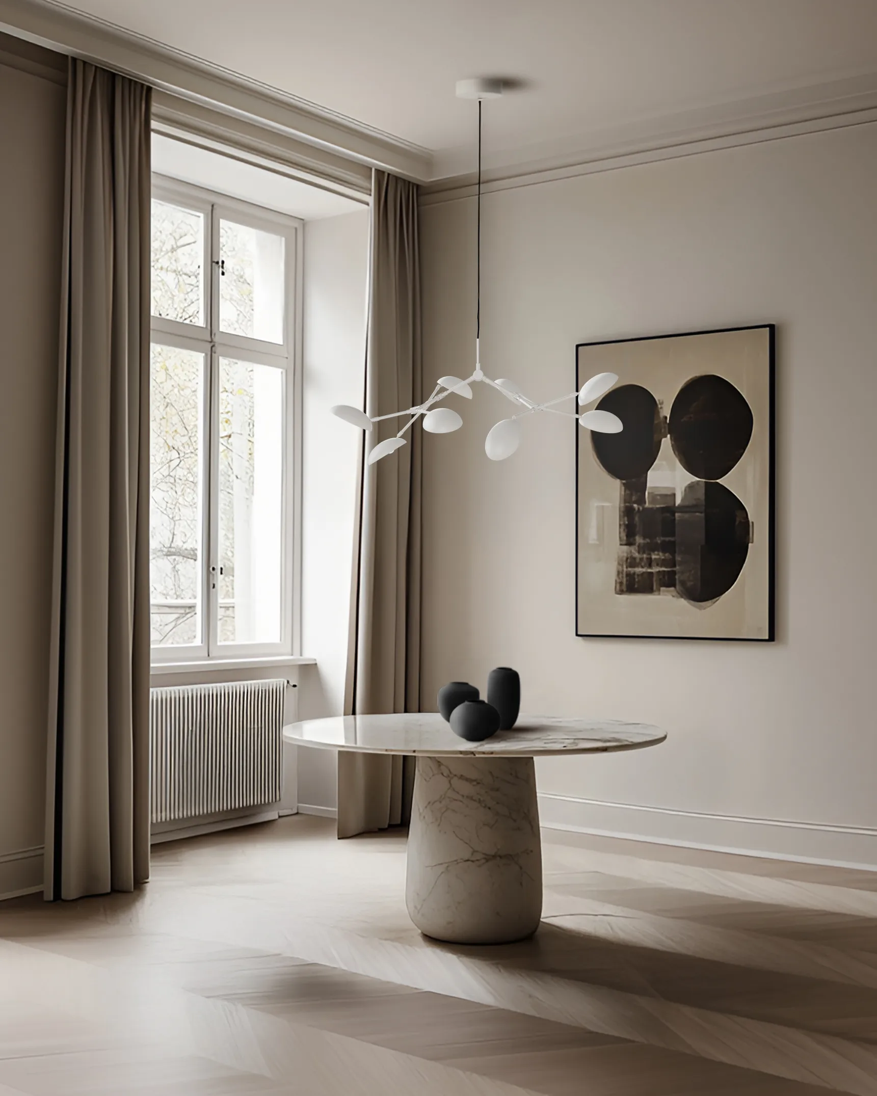 Drop Chandelier chandelier mini, White 101 Copenhagen