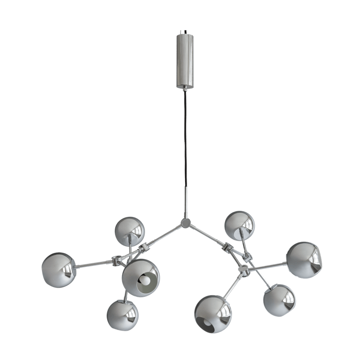 Drop Chandelier Globe takkrona mini - Chrome - 101 Copenhagen