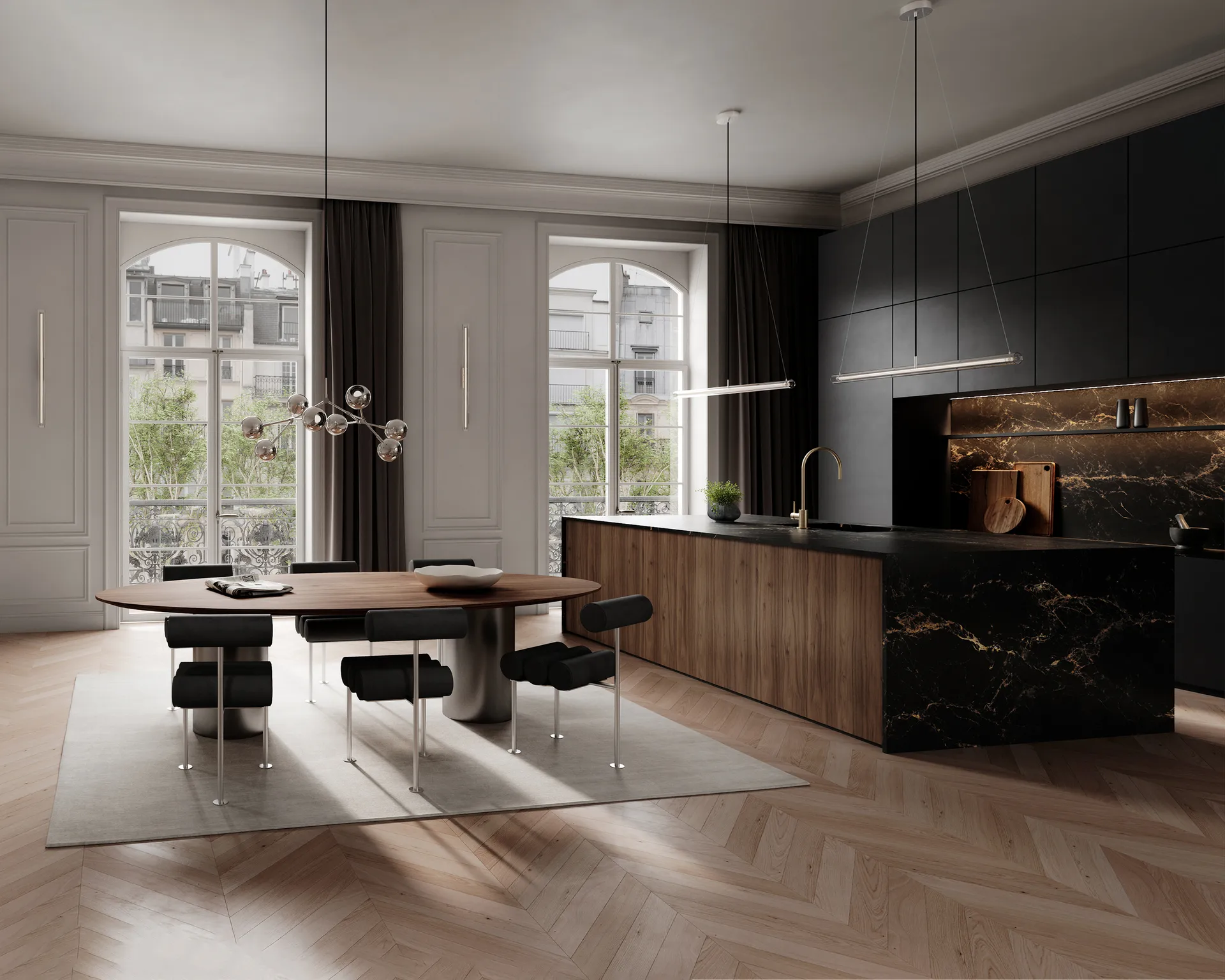 Frame pendel, Chrome 101 Copenhagen