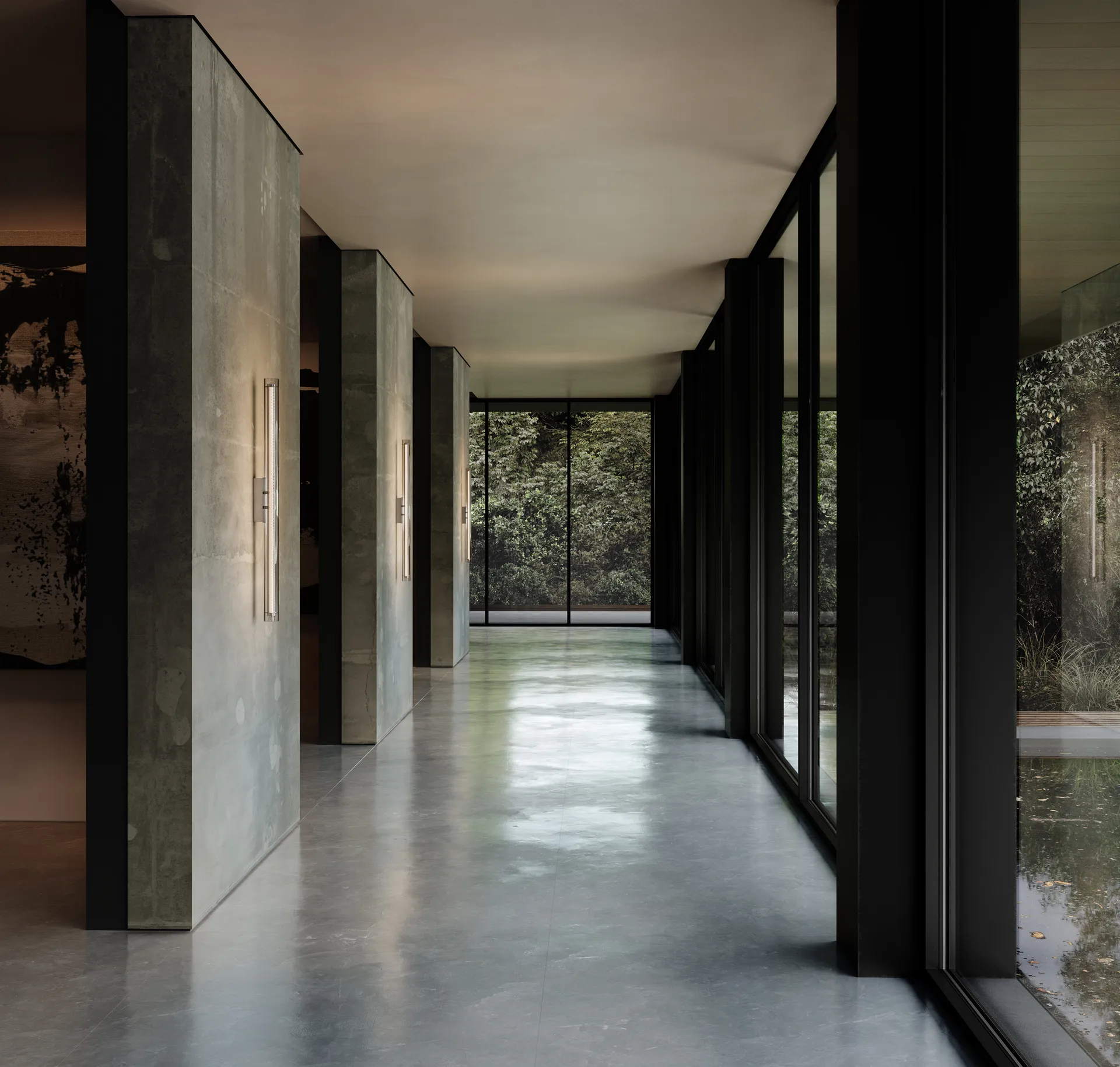 Frame wall lamp big, Chrome 101 Copenhagen