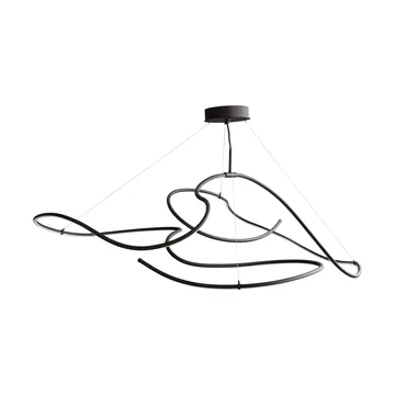 Ghost Chandelier big ceiling lamp - Burned black - 101 Copenhagen