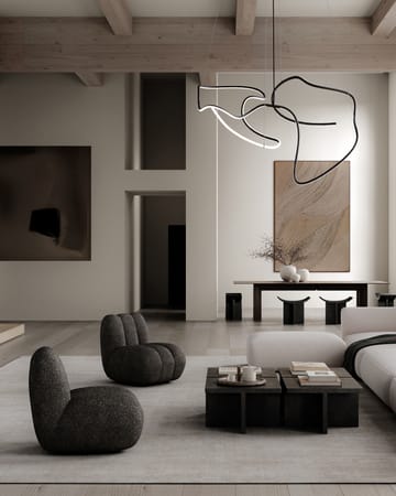 Ghost Chandelier big taklampa - Burned black - 101 Copenhagen