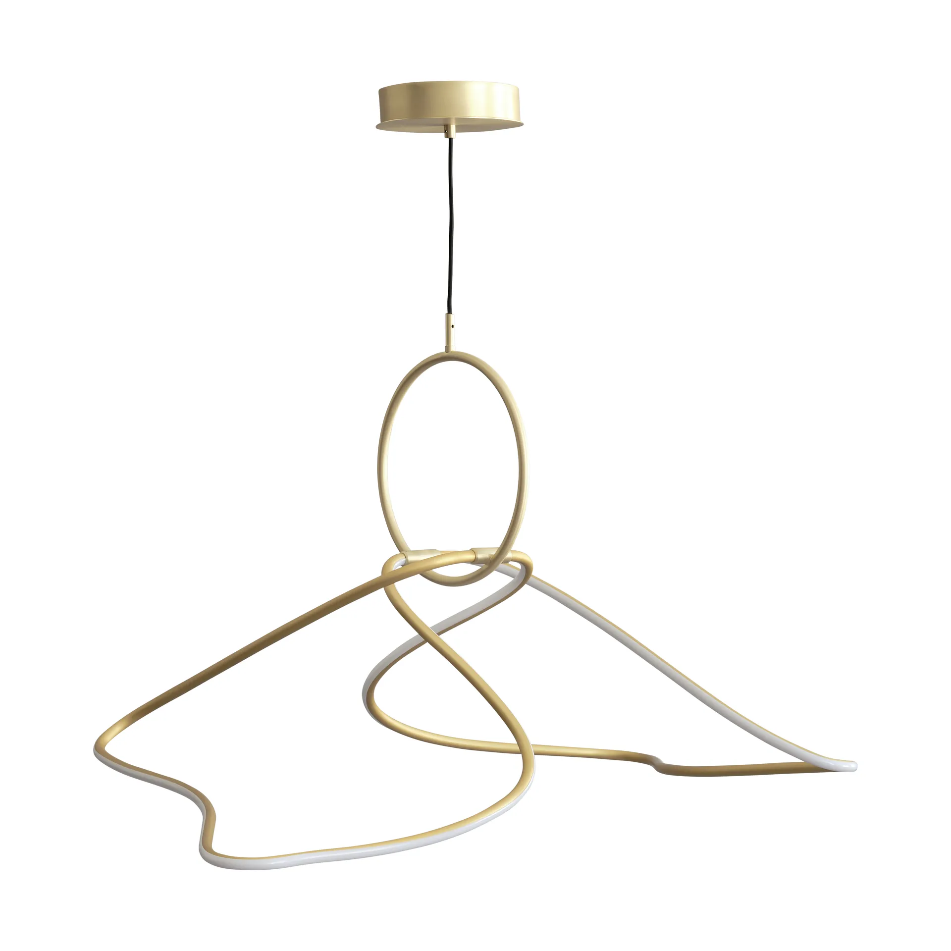 Kumo Chandelier Mini ceiling crown, Brass 101 Copenhagen