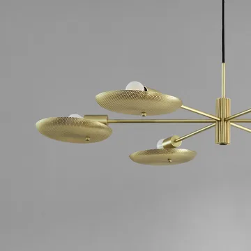 Papillion takkrona perforerad - Mässing - 101 Copenhagen