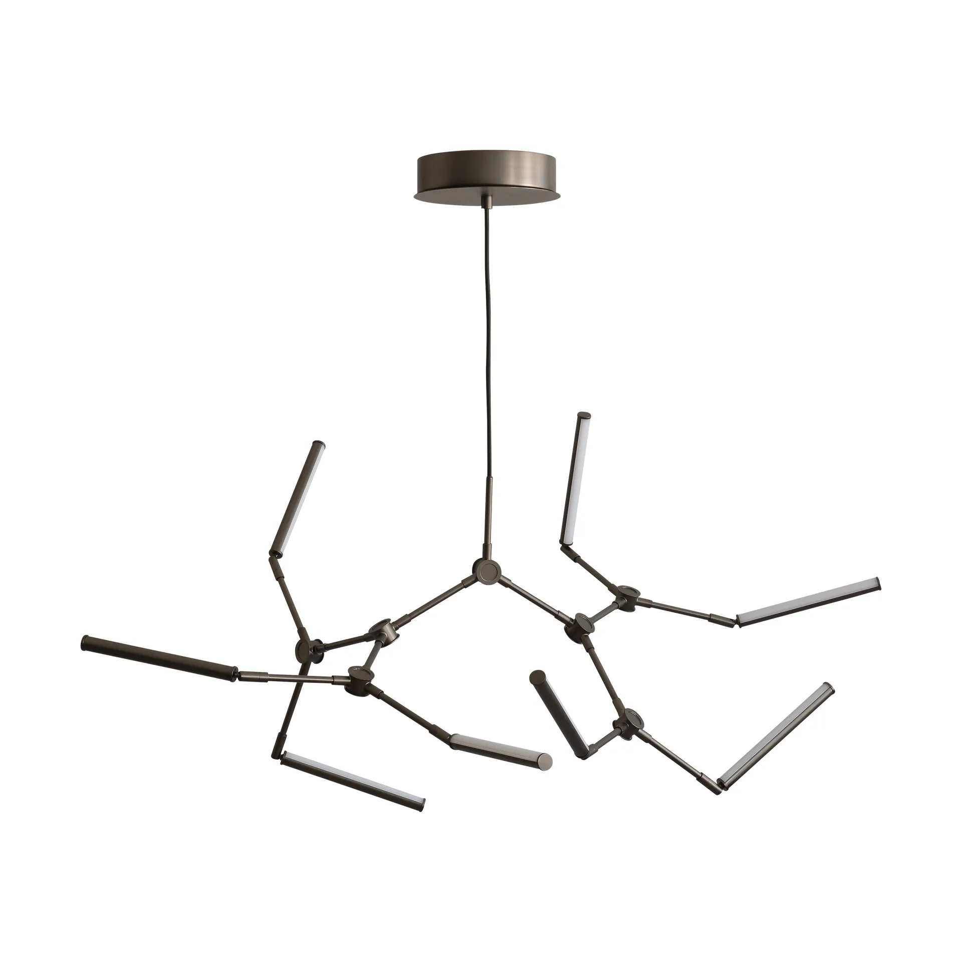 Stick chandelier Kronleuchter mini, Bronze 101 Copenhagen