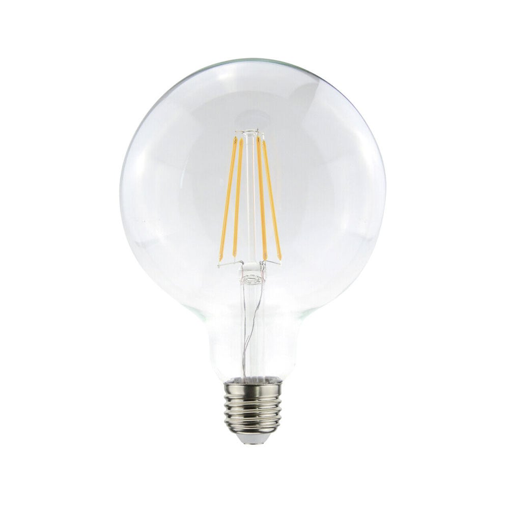 Airam Airam Filament LED 3-stegs dimring-glob ljuskälla klar, med minne, 125mm e27, 7w