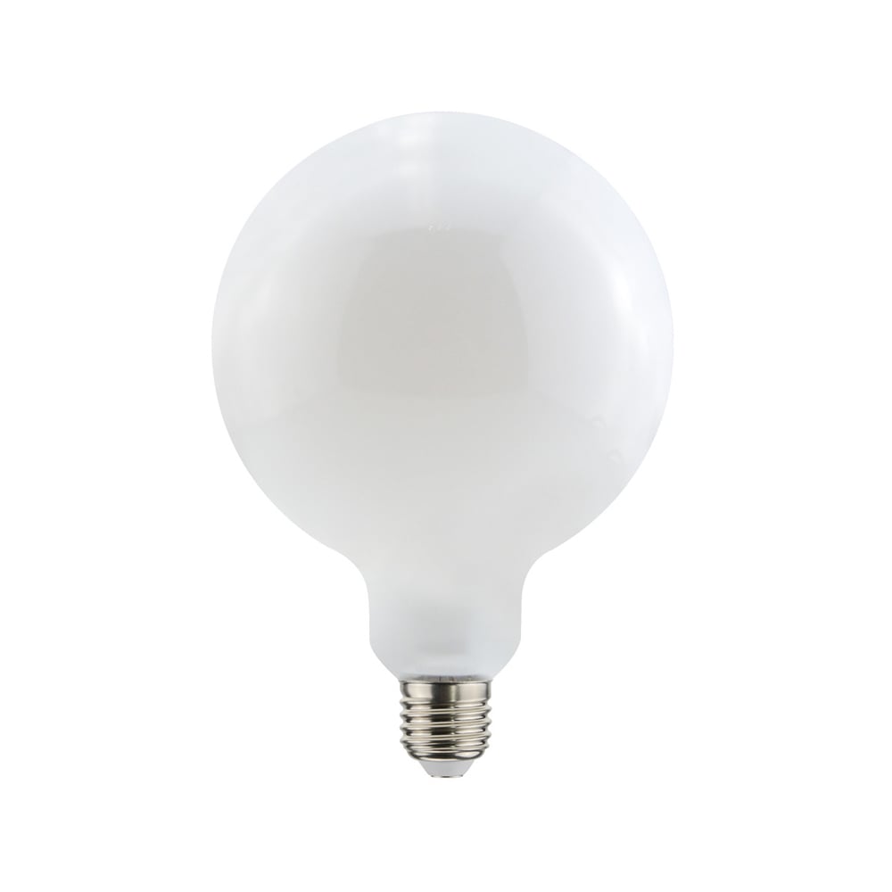 Airam Airam Filament LED- glob 125mm ljuskälla opal, dimbar e27, 9w