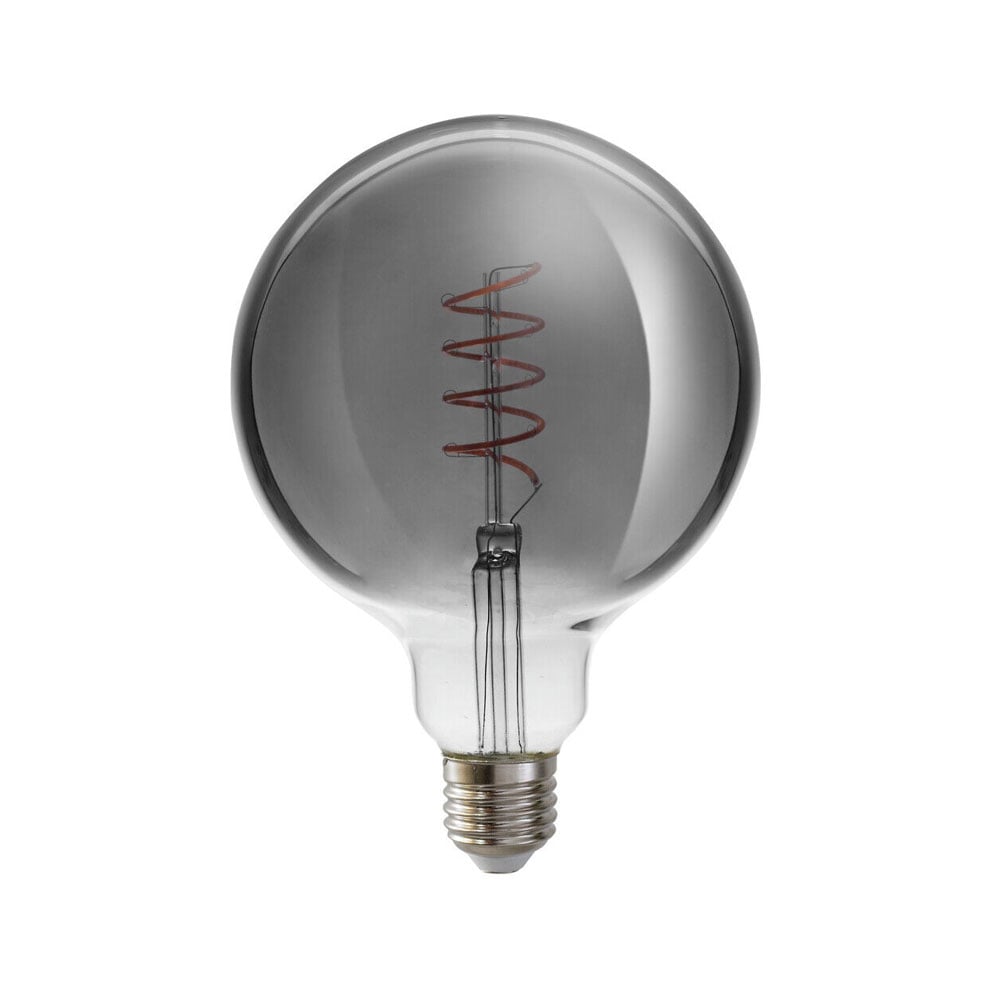 Airam Airam Filament LED-glob ljuskälla smoke, dimbar, 125mm e27, 5w