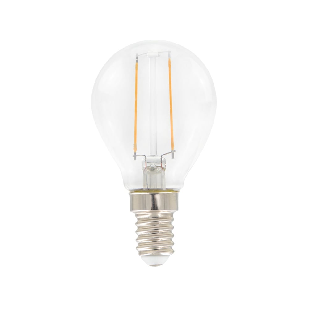 Airam Airam Filament LED- klotlampa ljuskälla klar, ej dimbar e14, 2w