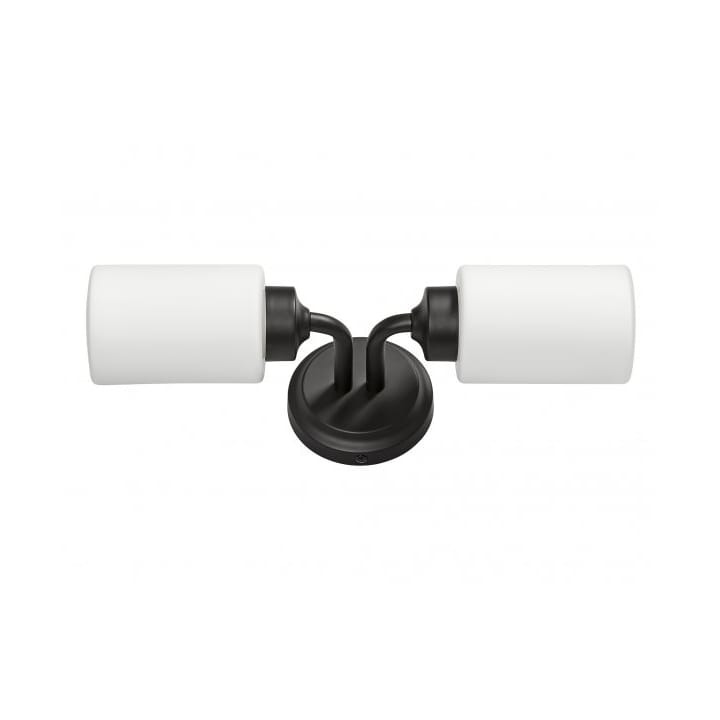 Boda duo bathroom lamp 10 cm - Black - Armaturhantverk