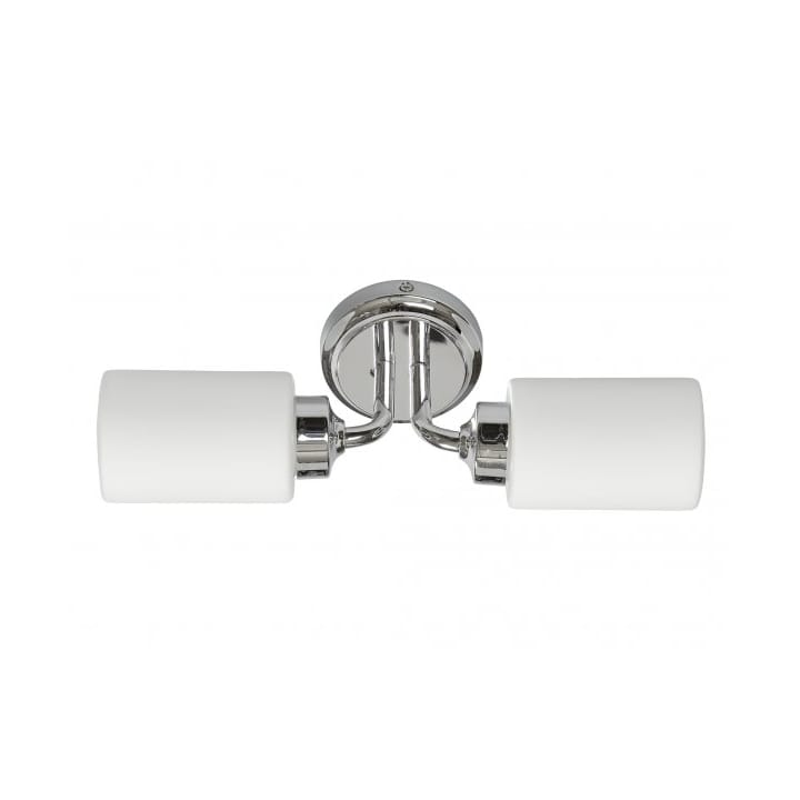 Boda duo bathroom lamp 10 cm - Chrome - Armaturhantverk