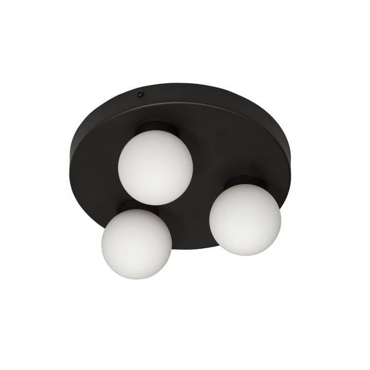 Sandhamn 3 Ceiling Lamp Ø25 cm - Black - Armaturhantverk