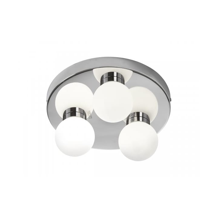 Sandhamn 3 Ceiling Lamp Ø25 cm - Chrome - Armaturhantverk