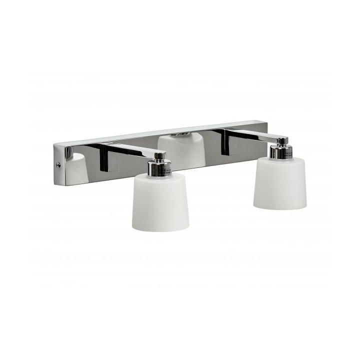 Armaturhantverk Ulvö duo bathroom lamp 40 cm Chrome