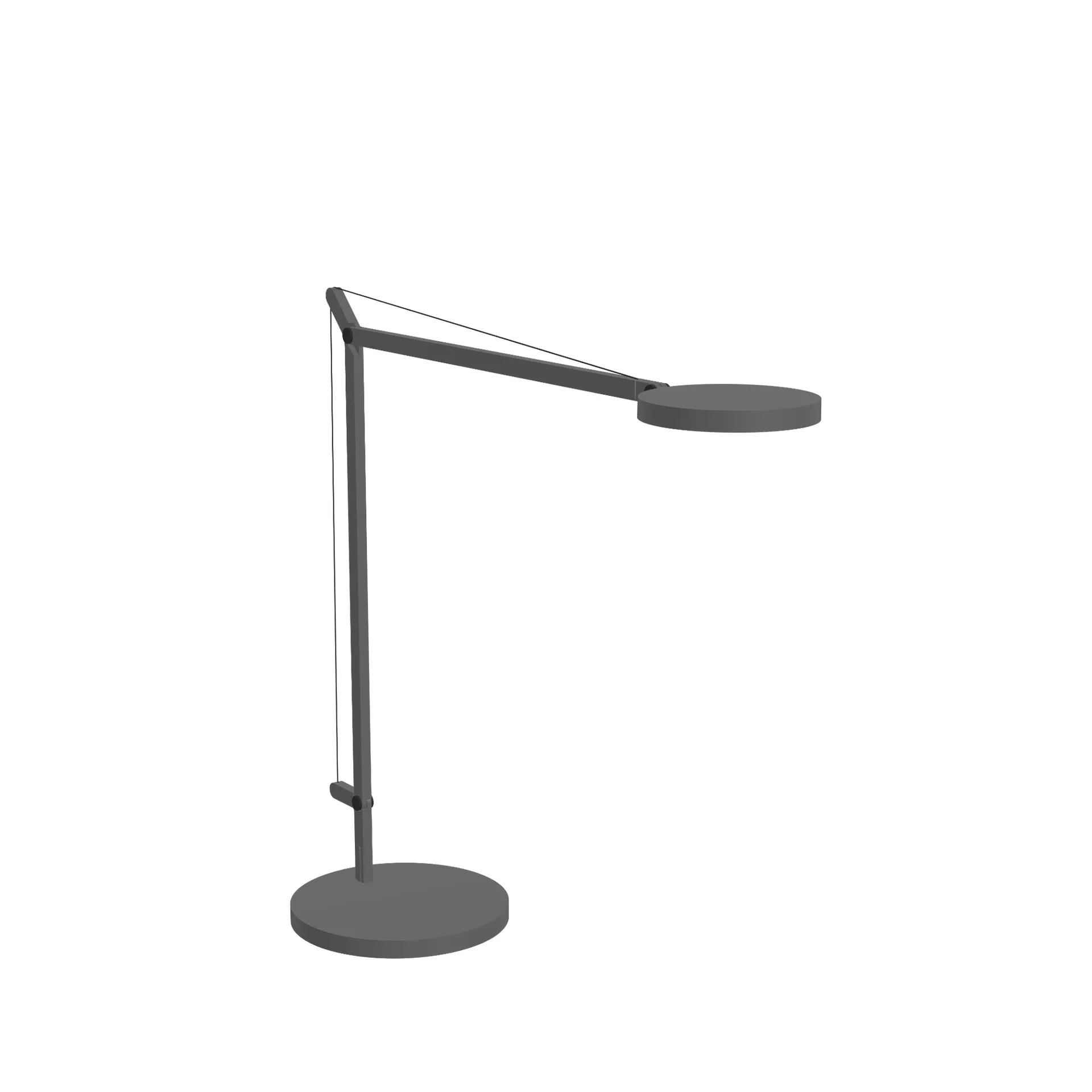 Demetra bordslampa, Anthracite grey Artemide