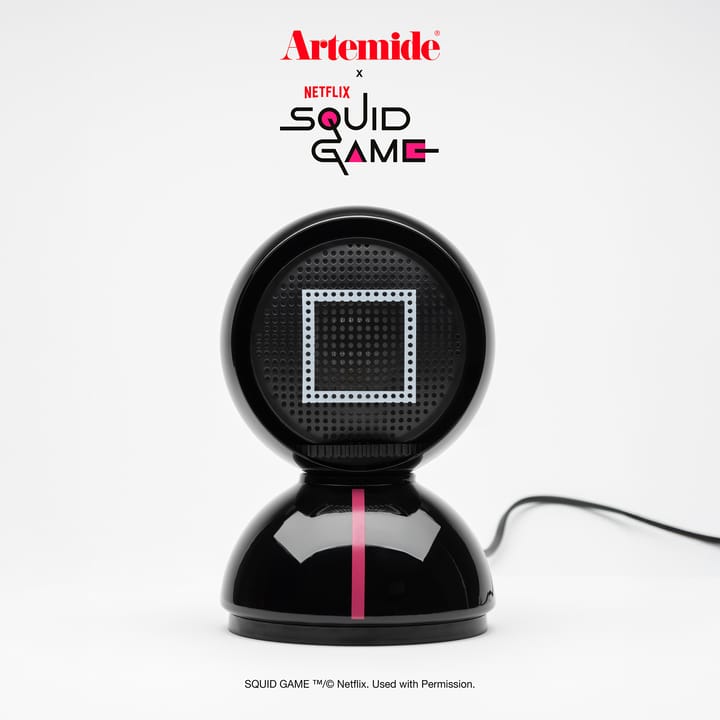 Eclisse x Squid Game table lamp Special Edition - Guard black - Artemide
