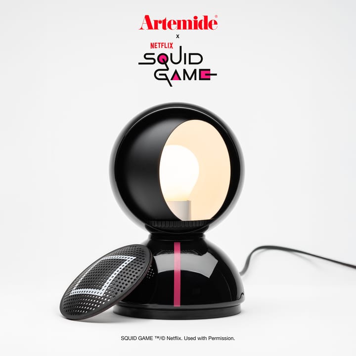 Eclisse x Squid Game Tischlampe Special Edition, Guard black Artemide