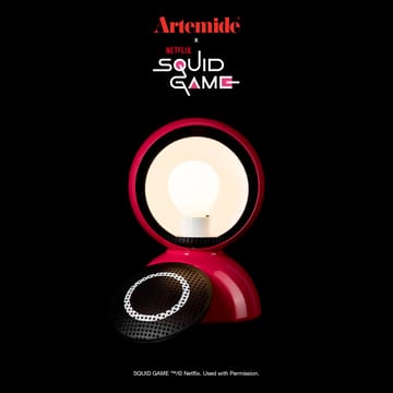 Eclisse x Squid Game Tischlampe Special Edition - Guard pink - Artemide
