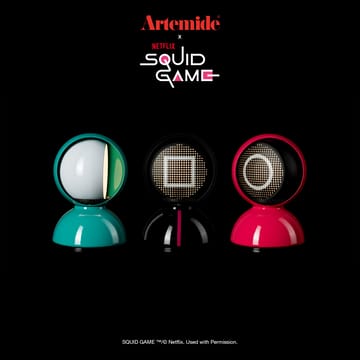 Eclisse x Squid Game Tischlampe Special Edition - Guard pink - Artemide