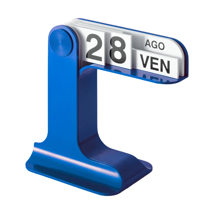 Timor perpetual calendar - Blue Klein - Artemide