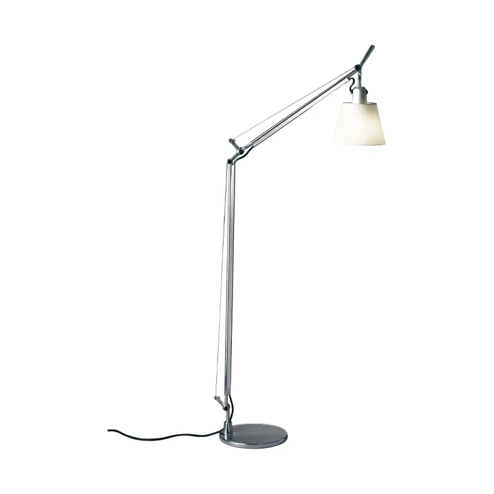 Tolomeo Basculante Reading floor lamp - Parchment - undefined - Artemide