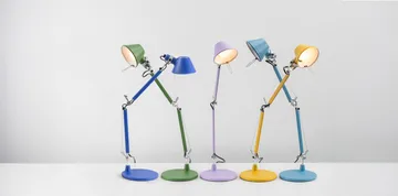 Tolomeo micro bordslampa - Light blue - Artemide