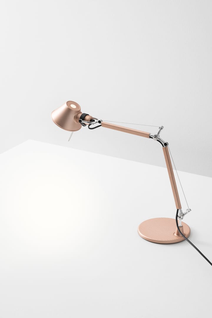 Tolomeo Micro Special Edition table lamp, Copper Artemide