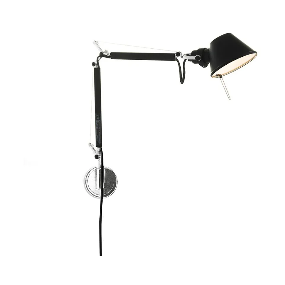 Tolomeo Micro wall lamp - Black Artemide