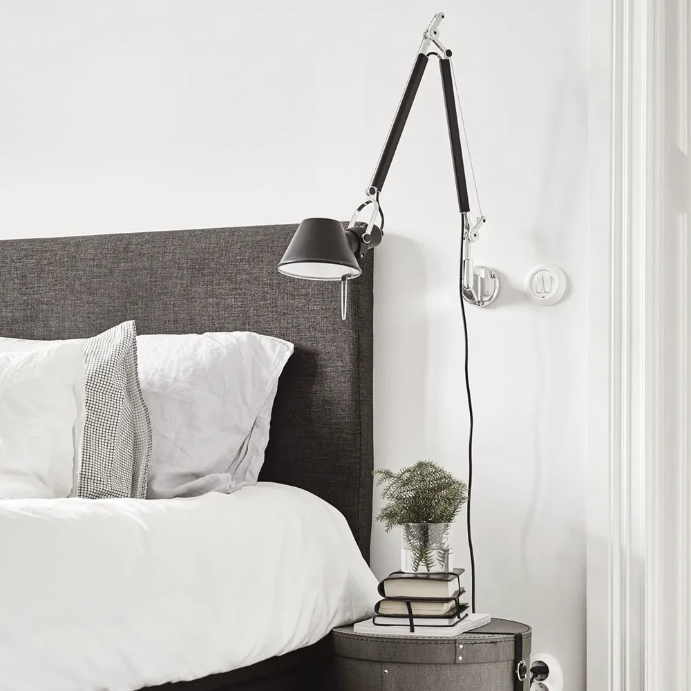 Tolomeo Micro wall lamp - Black Artemide