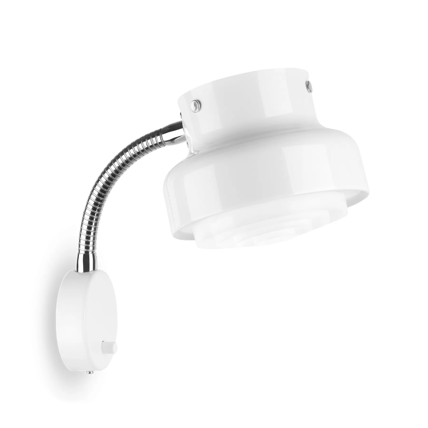 Bumling mini vägglampa Ø 19 cm, Vit Ateljé Lyktan