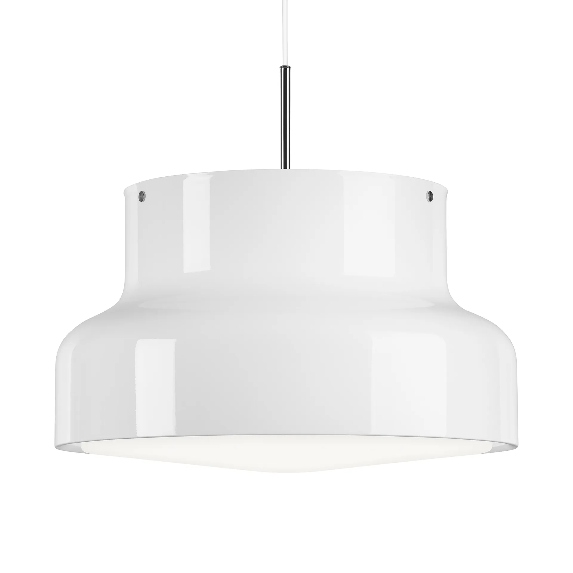 Bumling Pendelleuchte groß 600 mm, Weiß-Opalglas Ateljé Lyktan