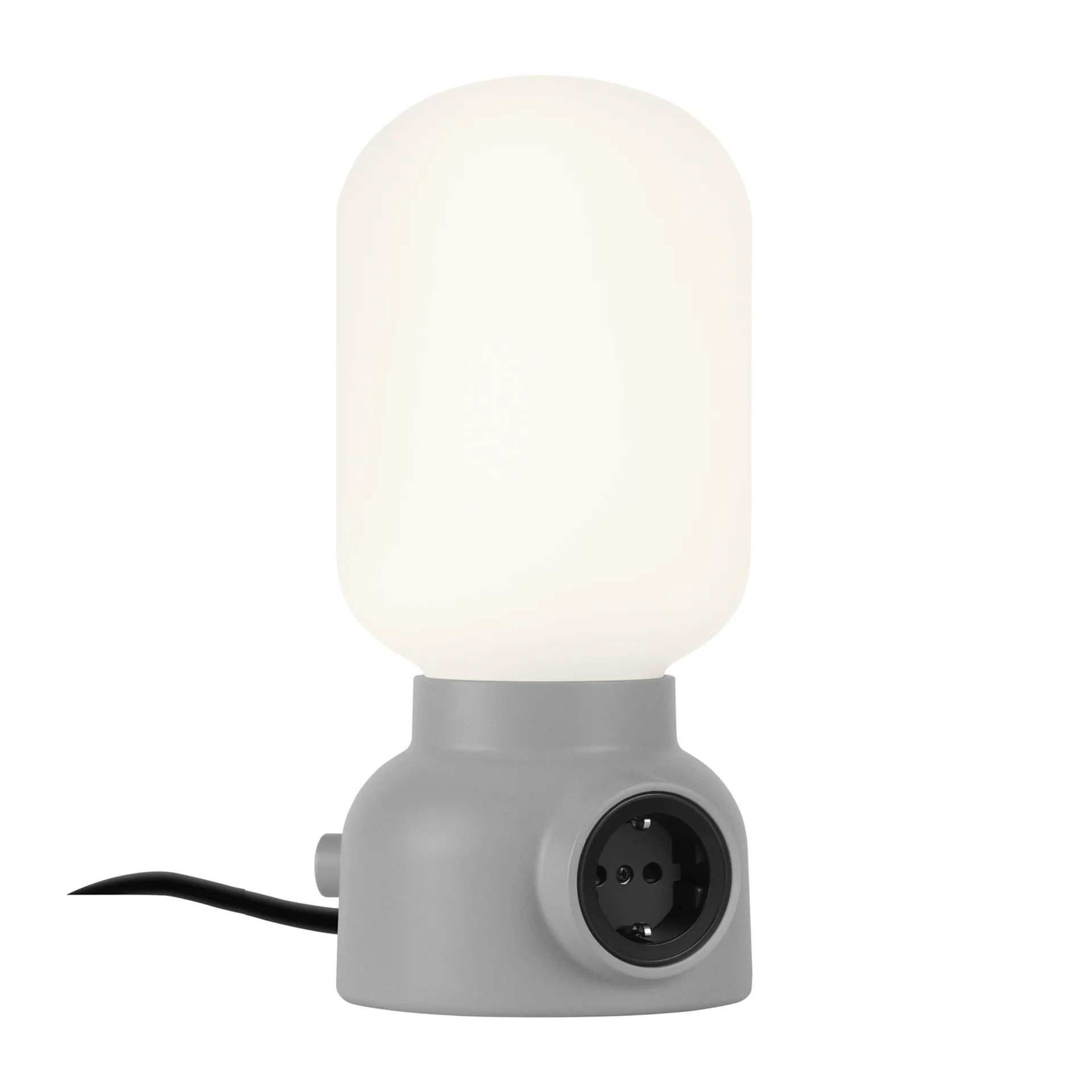 Plug Lamp bordslampa, Grå Ateljé Lyktan