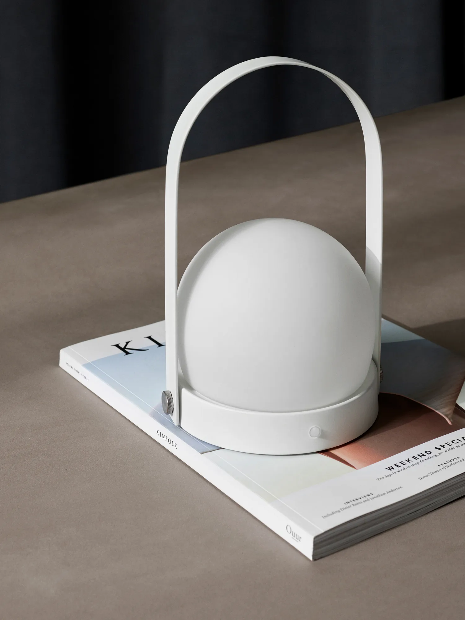 Carrie portable table lamp, White Audo Copenhagen