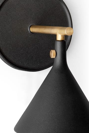 Cast Sconce Wandleuchte diffuser feste Installation - Black - Audo Copenhagen