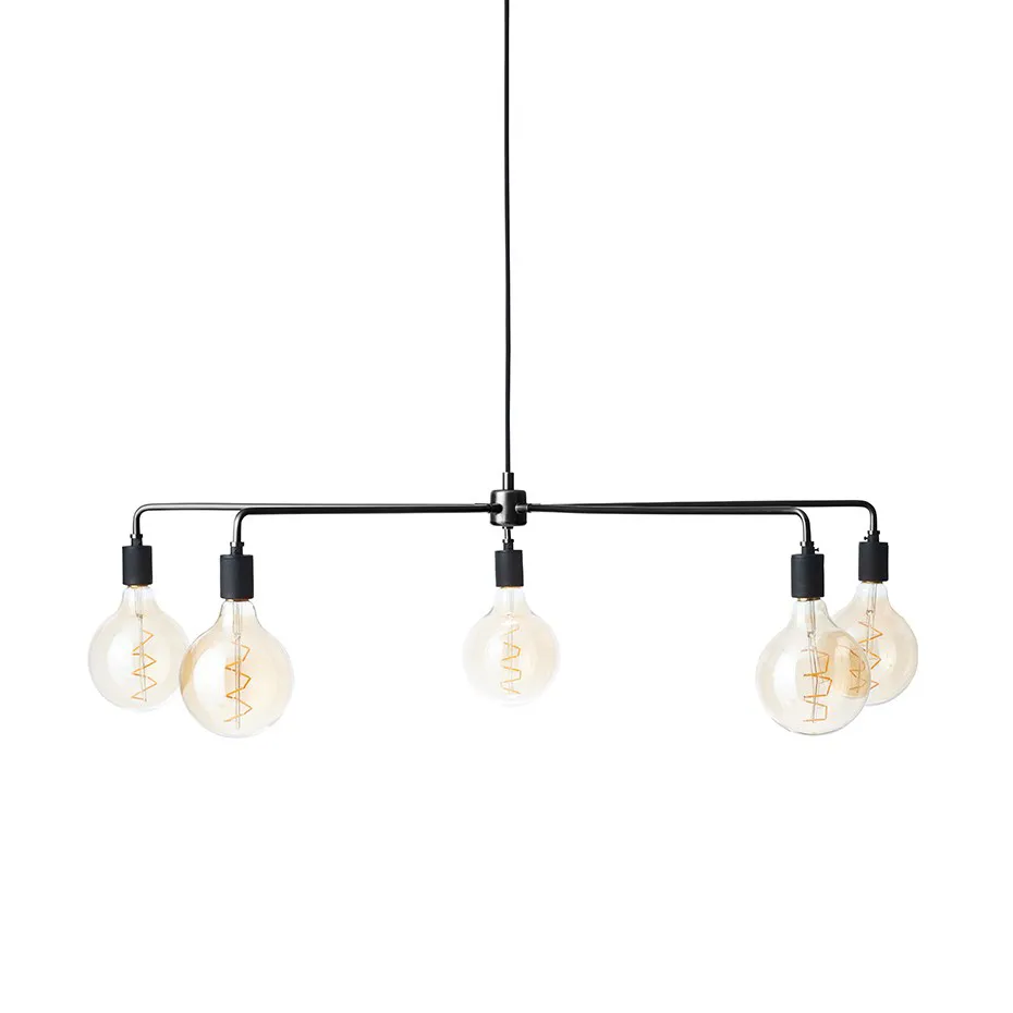 Chambers light chandelier small, Black Audo Copenhagen