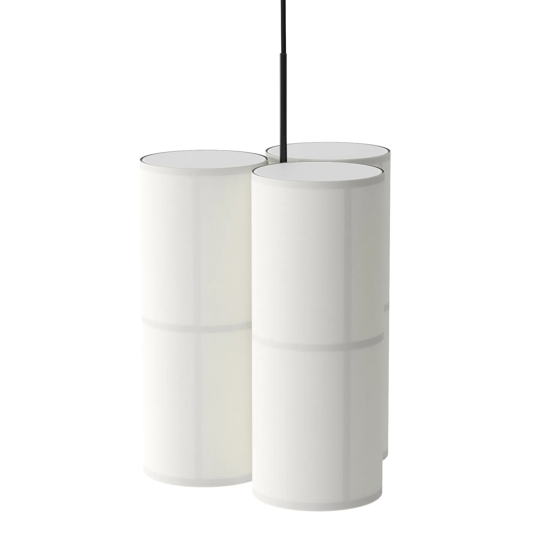 Hashira Cluster Pendelleuchte weiß, 45cm Audo Copenhagen