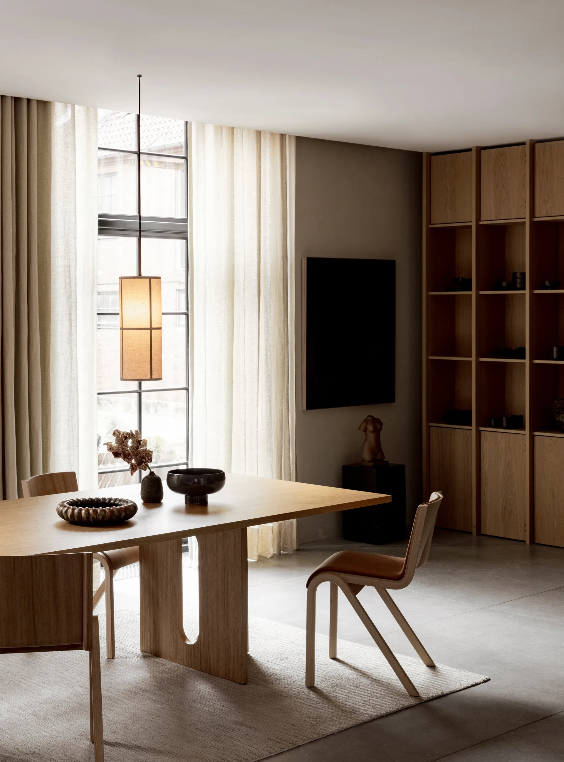 Hashira Pendelleuchte raw, 45cm Audo Copenhagen