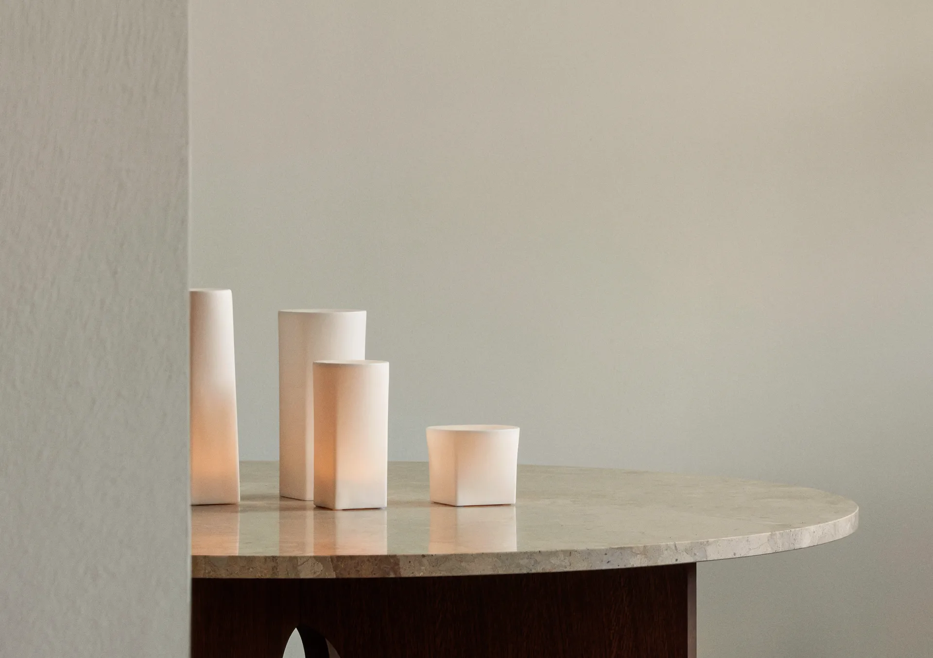 Ignus LED-Leuchte 8 cm, Wollweiß Audo Copenhagen