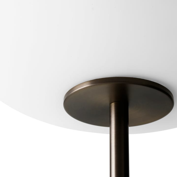 JWDA Stehleuchte, Marmor-Bronze Messing Audo Copenhagen