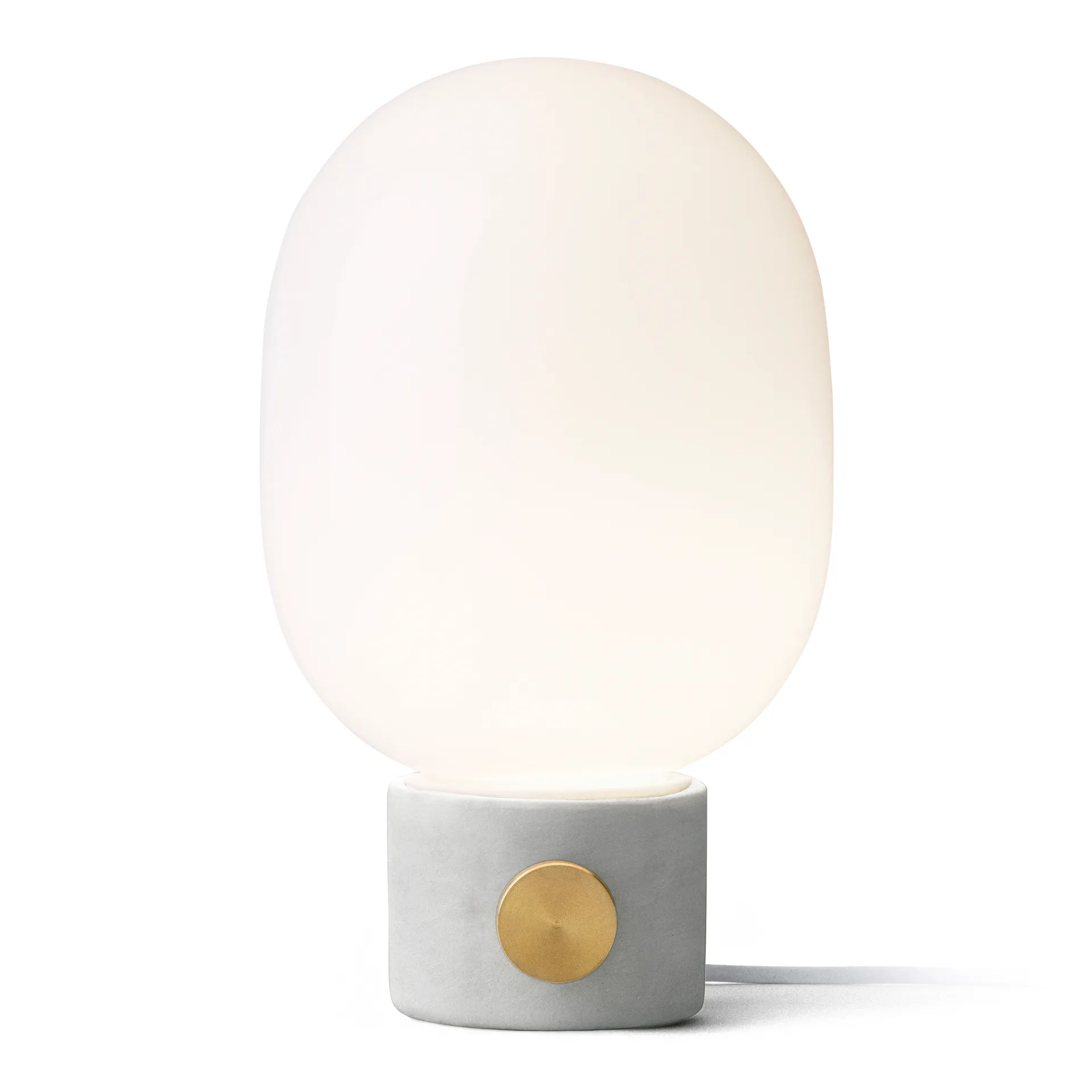 JWDA table lamp, Concrete-brass, Small Audo Copenhagen