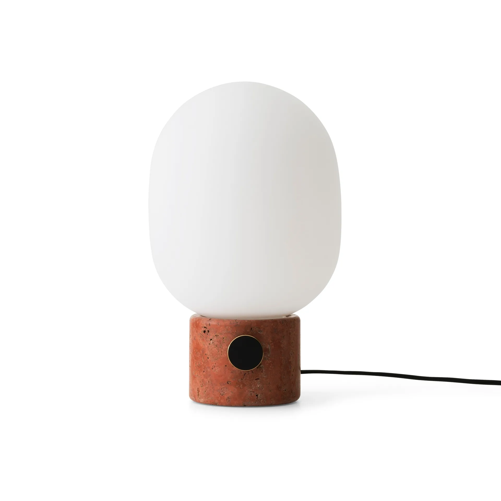 JWDA table lamp, Red travertine, Large Audo Copenhagen