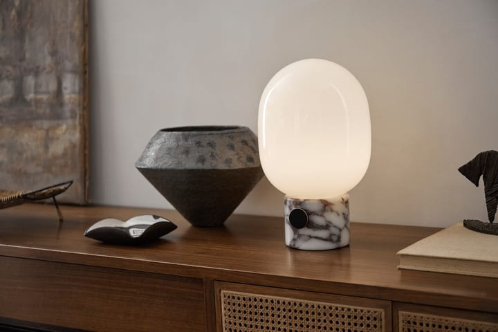 JWDA Tischleuchte Marmor, Calacatta Viola- Marble Audo Copenhagen
