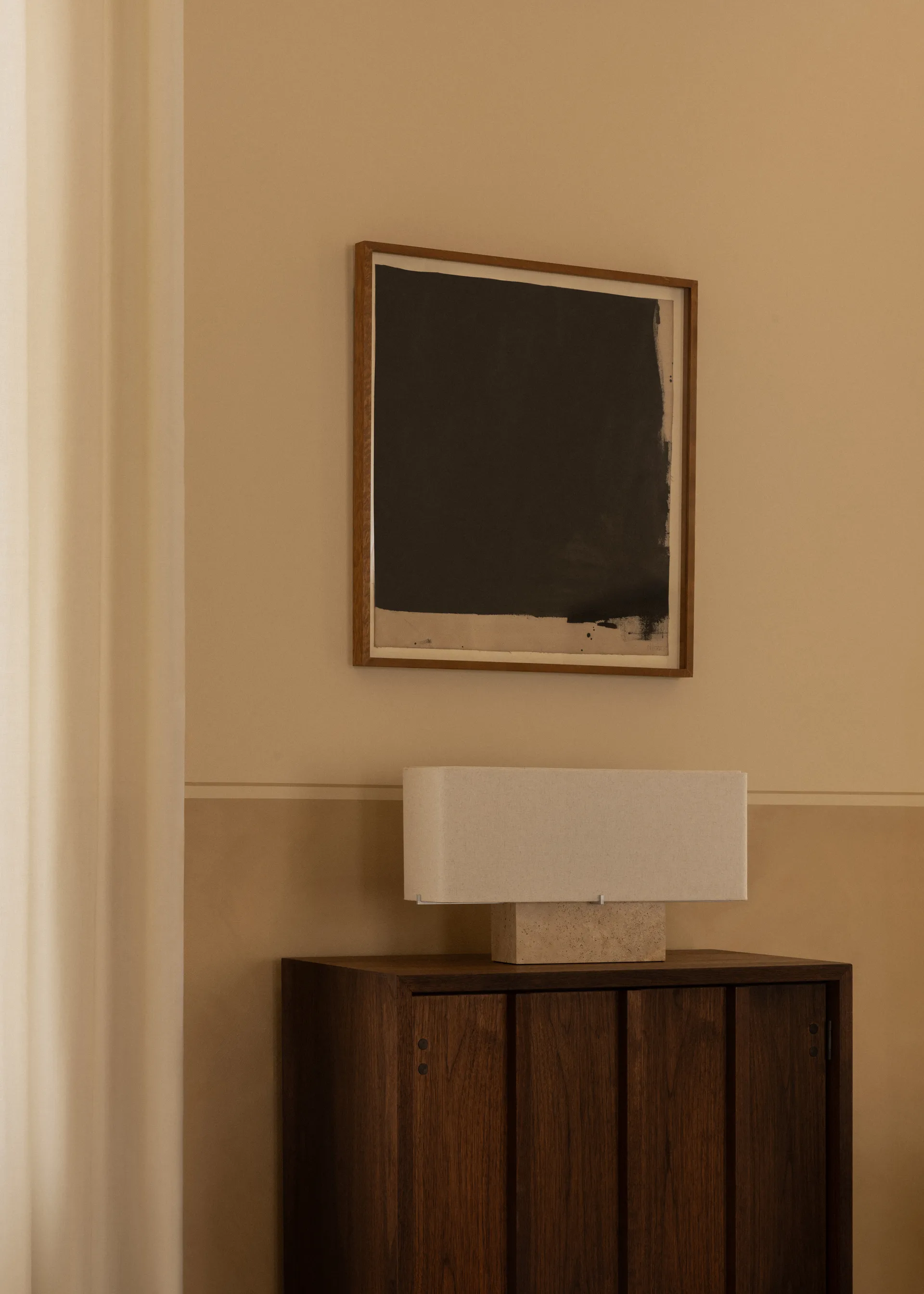 Nonna bordslampa 30 cm, Travertine-sand Audo Copenhagen