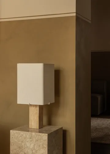 Nonna bordslampa 49 cm - Travertine-sand - Audo Copenhagen