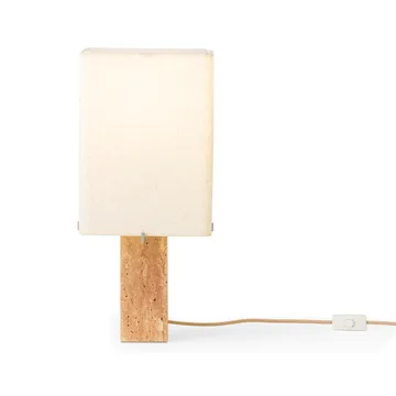 Nonna table lamp 49 cm - Travertine-sand - Audo Copenhagen