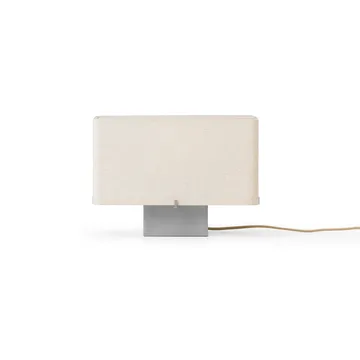 Nonna Tischleuchte 24 cm - Gebürstetes Aluminium–Sand - Audo Copenhagen