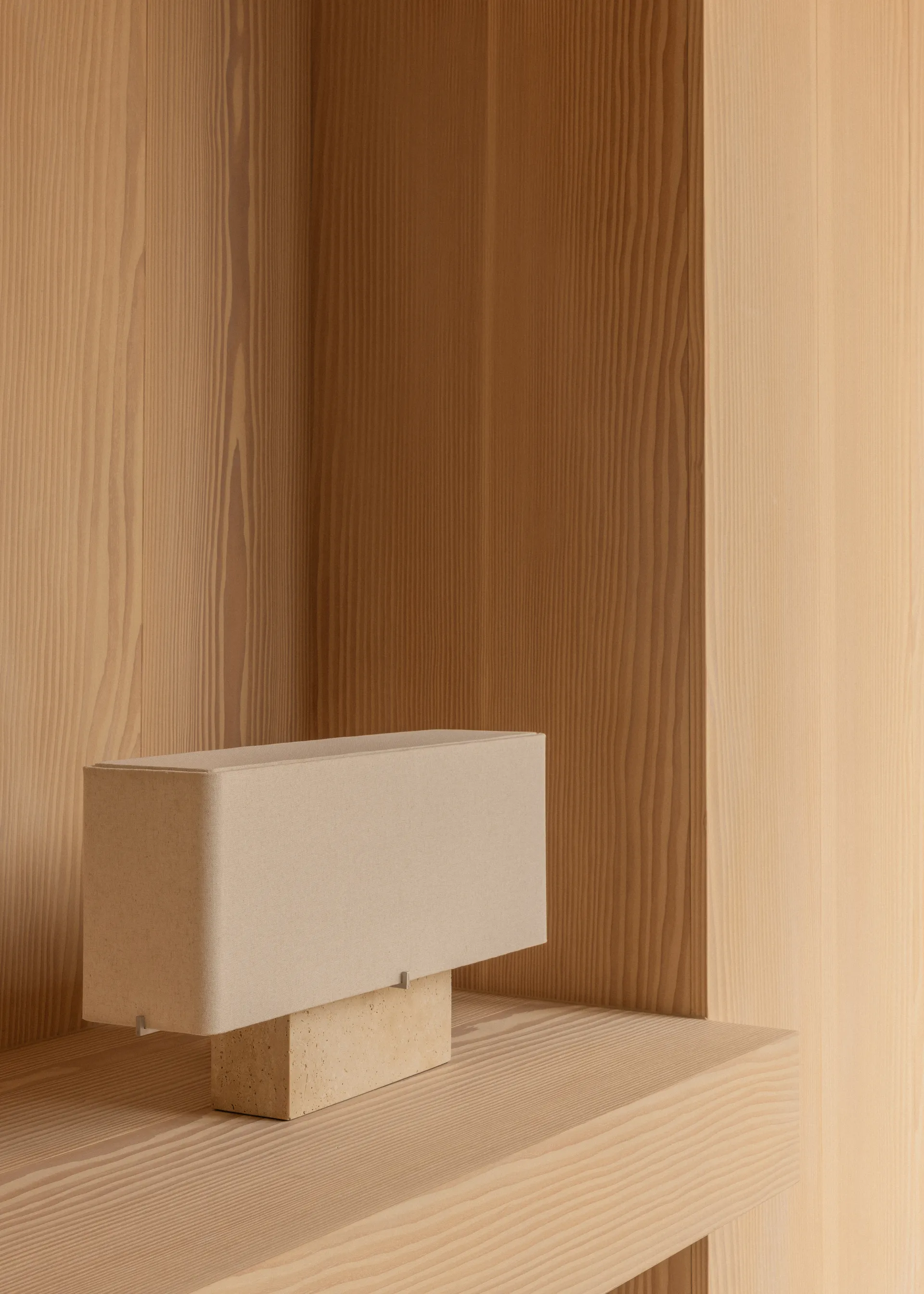 Nonna Tischleuchte 30 cm, Travertine-sand Audo Copenhagen