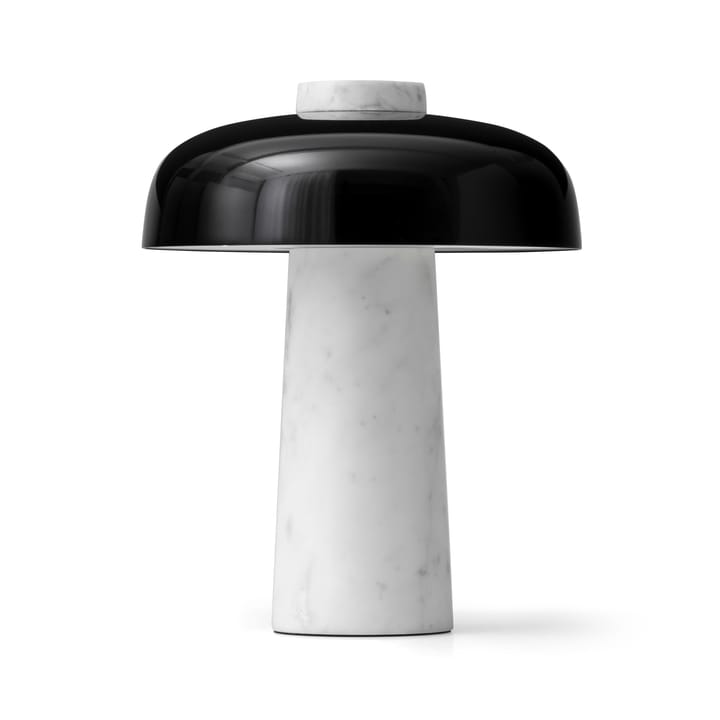 Reverse table lamp 30 cm - Carrara-black - Audo Copenhagen