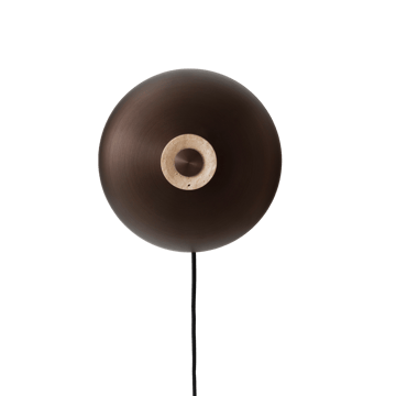 Reverse wall lamp - Bronzed aluminium - Audo Copenhagen